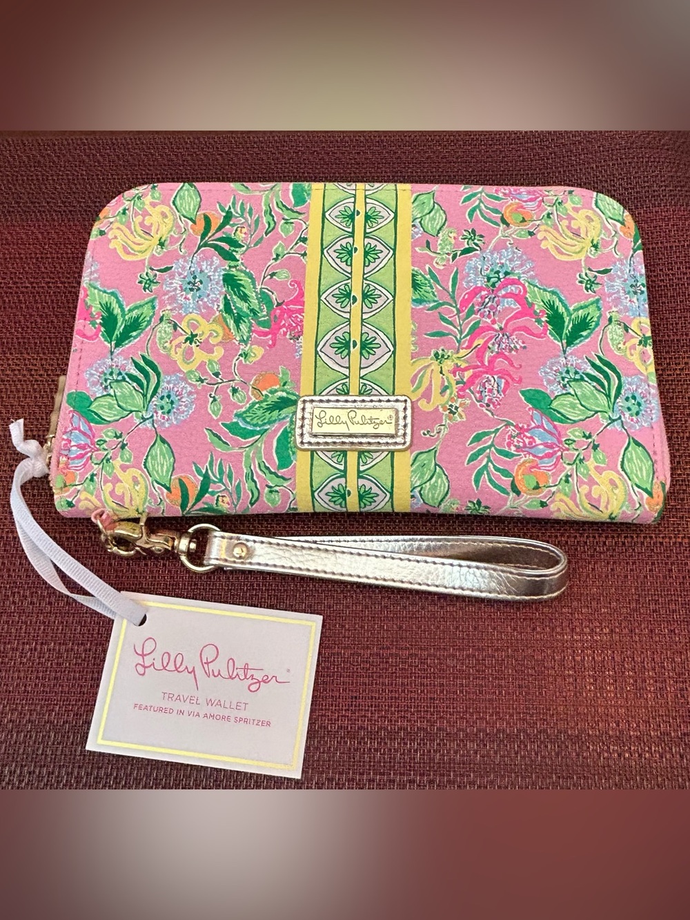 NWT Lilly Pulitzer Travel Passport Wallet